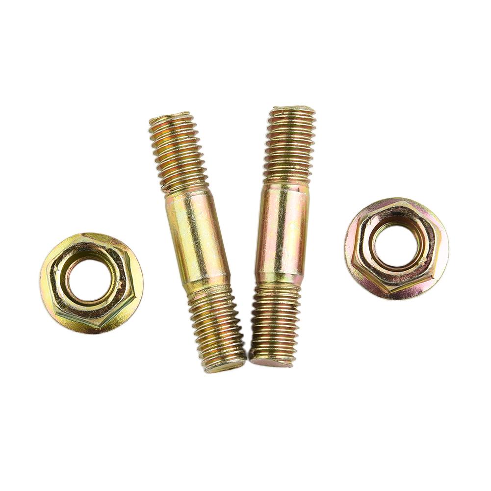 4pcs Replacement Bar Fasteners For SX62 62cc Chainsaw Chain Saw With 2 Nuts And 2 Studs M8 8mm Thread Zinc Protection Layer