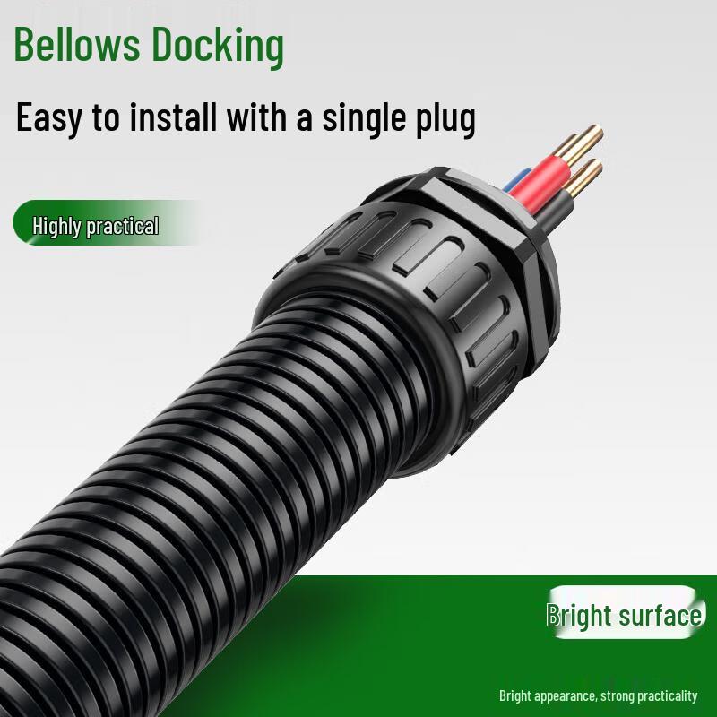 MODXPE Cable Protection Corrugated Pipe Connector