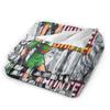 Hunter X Hunter 3D Print Fluffy Blanket Classic Japanese Anime Custom Blanket Soft Warm Lightweight Teens Kids Throw Blanket