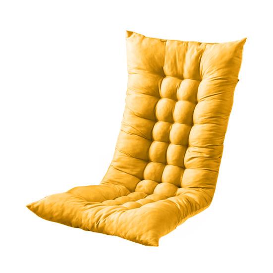 Recliner Chair Cushion with Ties Thick PP Cotton Chairs Pad for Garden Office Washable