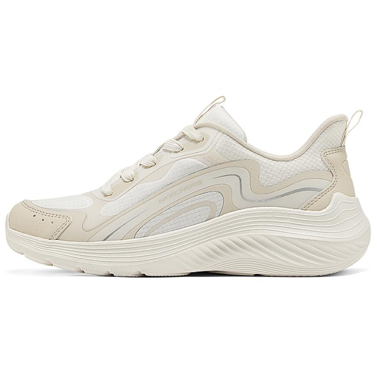 Skechers Bobs Sport Versatile Low-Top Casual Shoes Women sneakers Beige 117487-NAT 38