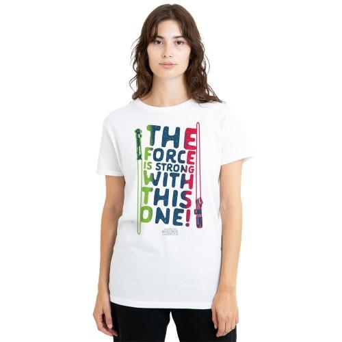 Star Wars Womens/Ladies Force Is Strong T-Shirt