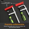 Carbon Steel Adjust Screw Handle Track Rail Clamp Woodworking Guide Rail Clamp T-Track Clamps Dovetail Clamps Woodworking Tools