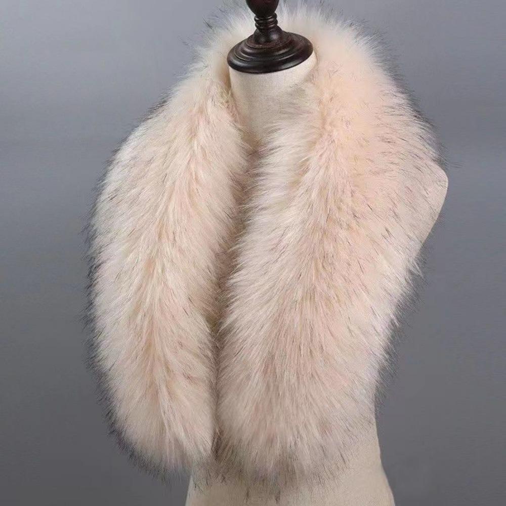 

Fashion Fur Imitation Raccoon Fox Hair Cute Scarf Autumn and Winter Fur Collar Shawl Women s Scarf