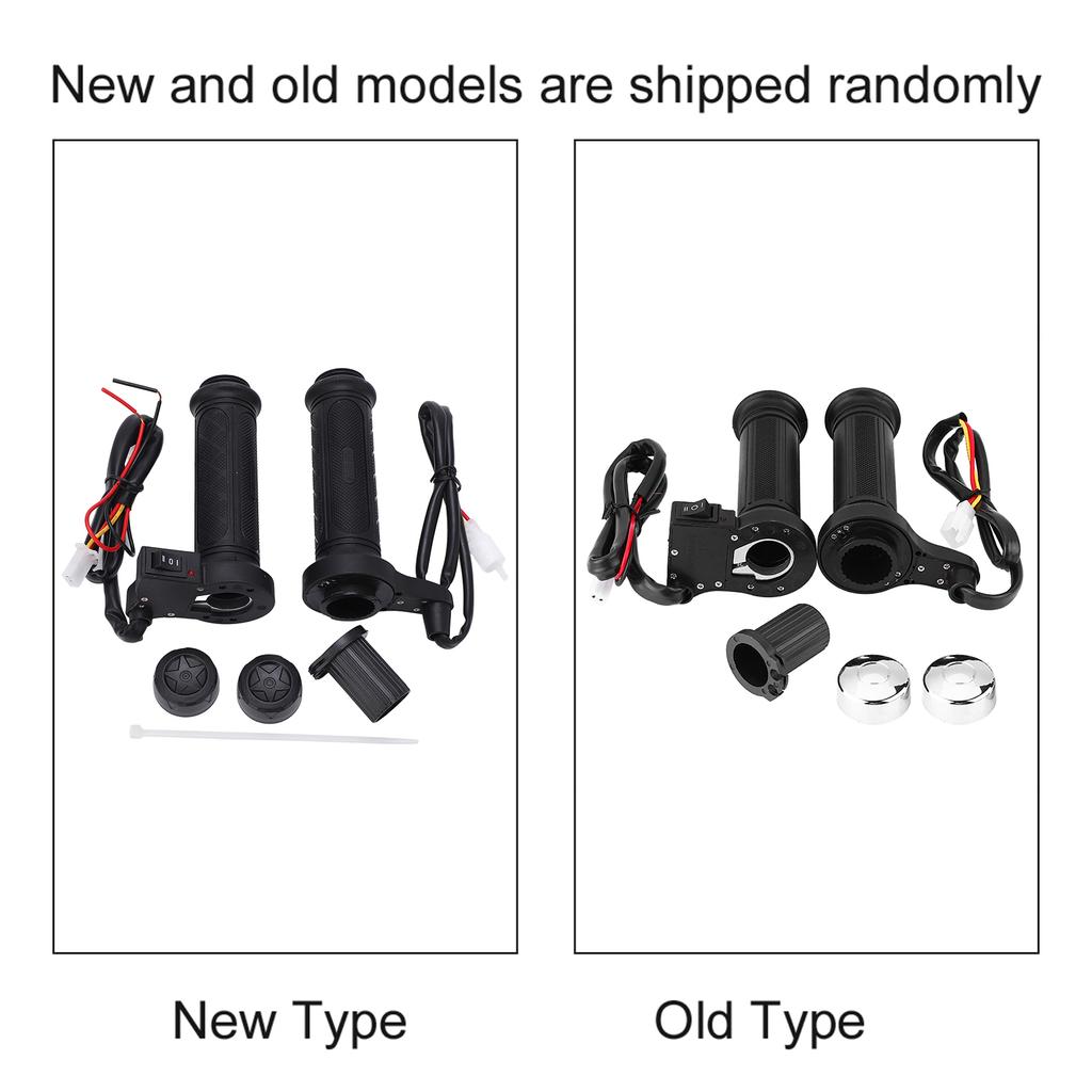 Motorcycle Handlebar Motorcycle Hand Grips 1 Pair 22mm(7/8") Motorcycle Electric Hot Heated Warm Hand Grips Handlebar