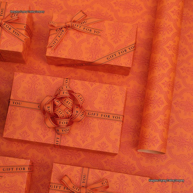 Retro Green Creative Gift Wrapping Paper - Large Size for Birthdays & Handmade Boxes