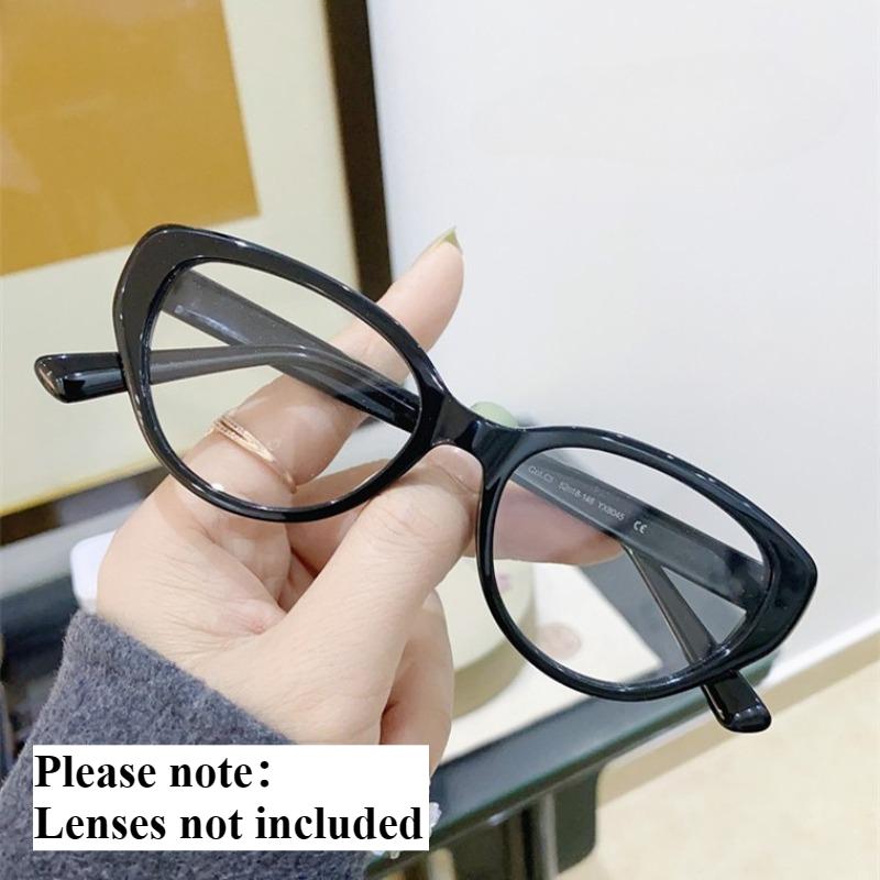 

New Vintage Cat-Eye Eyeglass Frames Women s INS Style Comfortable Frames Fashion Men s Glasses Frames Lenses Not Included