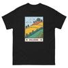 Hügelige Geografische Landschaft Ort Kulisse T-Shirt