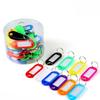 5/100pcs Colorful Key Tags Durable Plastic Identifiers for Easy Key Organization Travel Stylish Luggage Bag Accessories