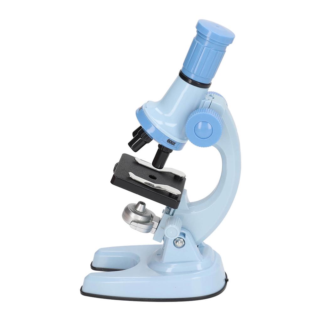 Microscope Toy Educational Biological Laboratory Tool Microscope Toy for Children Kids Blue
