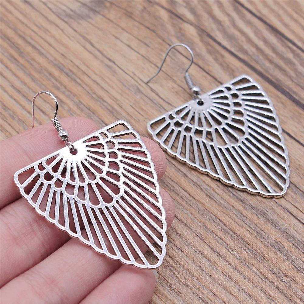 38 Styles Women Ethnic Style Jewelry Earrings Bohemia Carved Round Oval Waterdrop Flower Pattern Dangle Earrings Drop Earrings