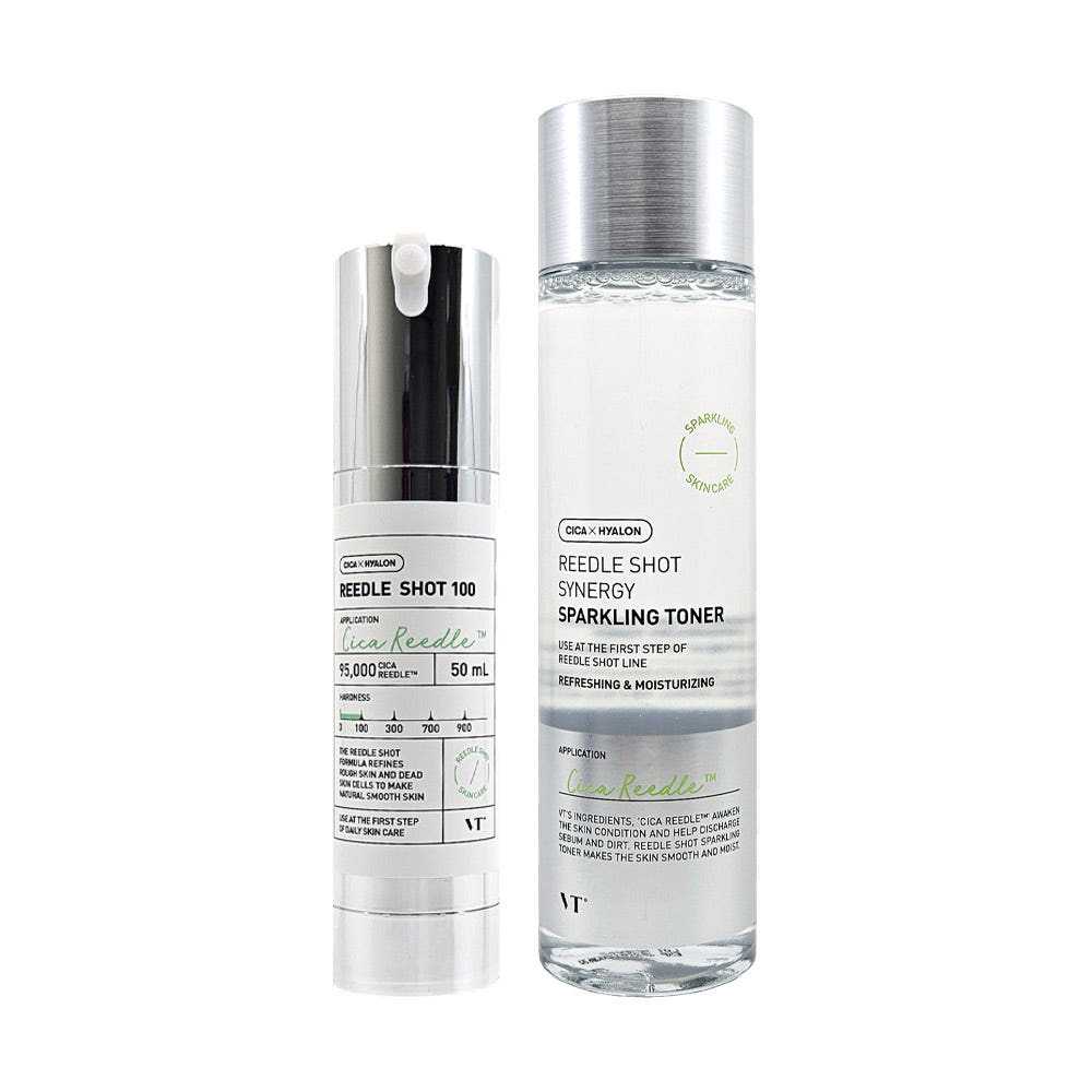 

VT Cosmetics Reedle Shot 100 + Toner Set