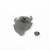 Creative Japanese Prajna Mask Brooch Pin Horror Ghost Metal Clothing Badges Pin Decoration Gifts for Female Male
