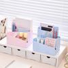 Large Capacity Desktop Pen Holder INS-Style Brush Storage Container Makeup Brush Holder  Household