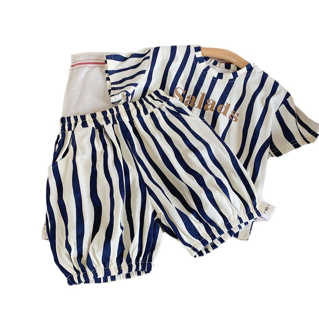 Stylish Children's Summer Two Piece Set With Trendy Zebra Print For Kids Aged 3 To 8 Years