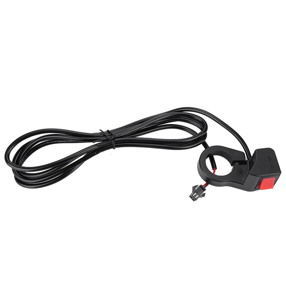 Electric Bike Ebike Scooter Handlebar Mounted Universal On Off Rocker Switch For Head Lamp