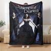 1pc The Vampire Diaries3 Blanket, Gift, for Men and Women, Soft Blanket, Good for Sofa Bed Couch Travel, Lightweight Flannel Blanket