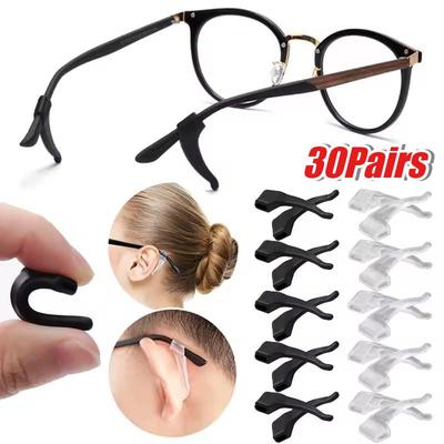 Anti-slip Silicone Ear Grip Glasses Leg Soft Sunglasses Anti Fall Stopper Bracket Fastener Eyeglasses Retainer Holders Accessory
