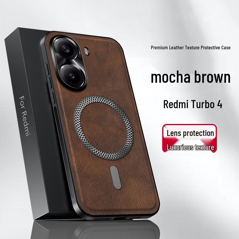 Redmi Turbo4Pro Magnetic Anti-Drop Case for Xiaomi POCO F7 - Full Coverage, Stylish Design for Men and Women