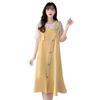 Plus Size Women's Summer 2026 Chiffon Patchwork Two-Piece Design Dress