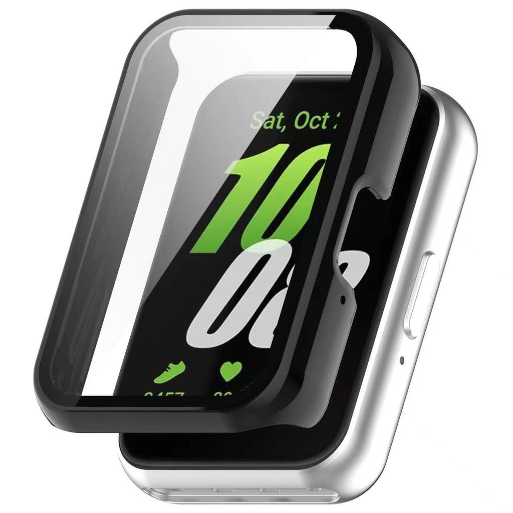 PC Case+Glass For Samsung Galaxy Fit 3 All-around Anti-scratch Bumper Screen Protector Cover For Samsung Galaxy Fit3 Accessories