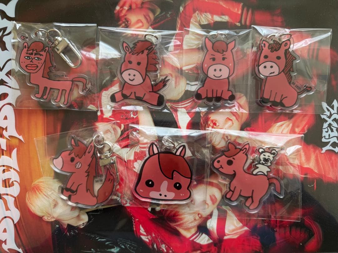 

[USED] NEXZ Apple Music AM Korea Fan Signing Event - Video Call - Horse Keychain