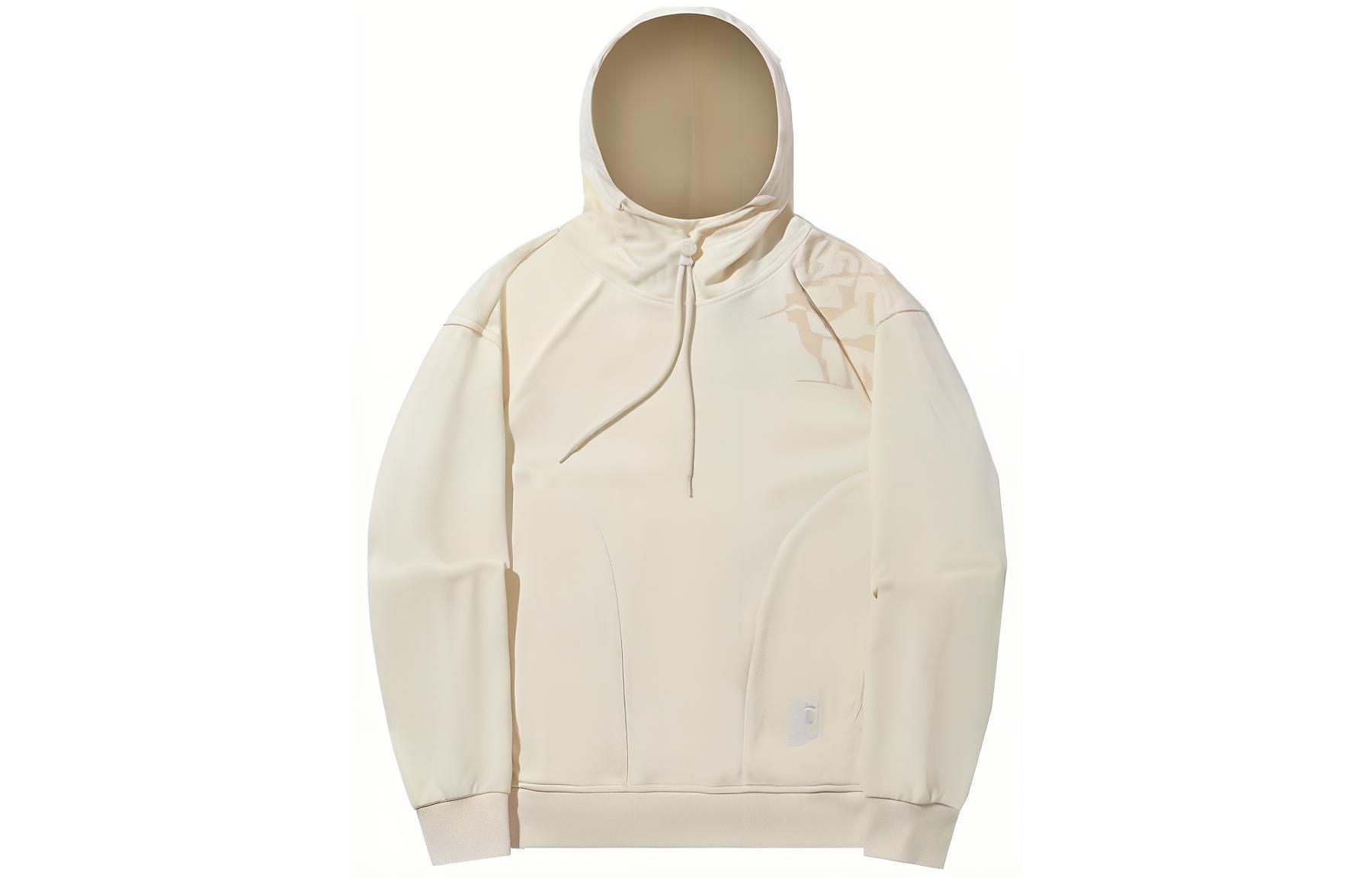 Li Ning Li Ning X Jackie Chan Sweatshirt Unisex Papyrus White AWDT673-3 M