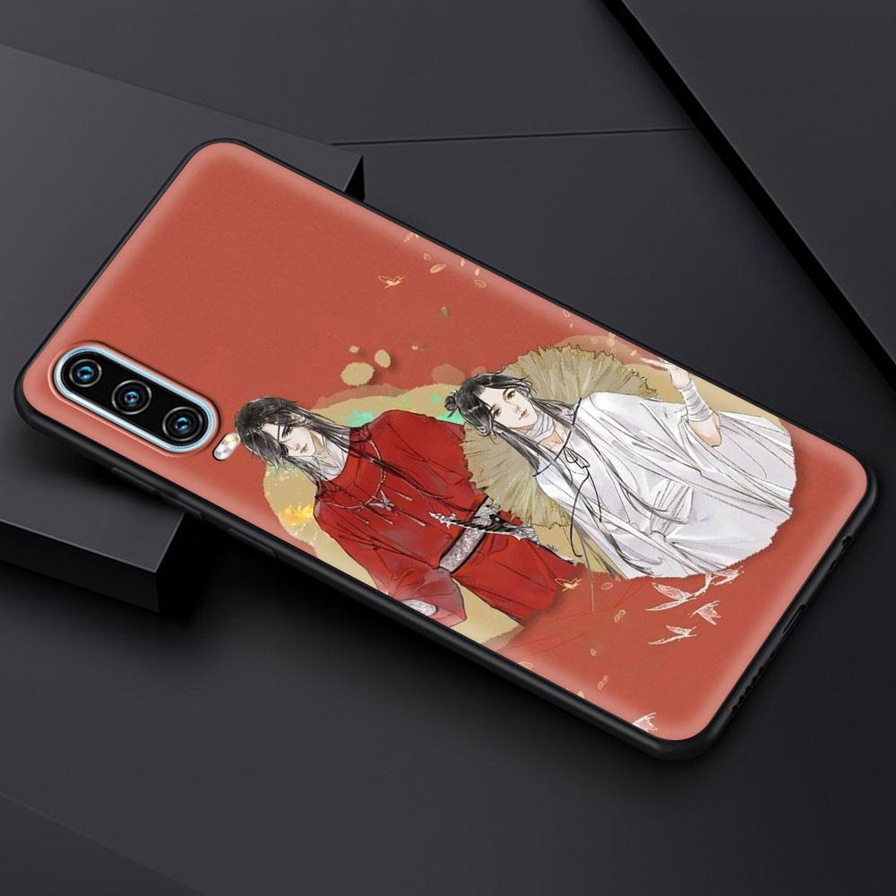 Heaven Official's Blessing For Huawei P30 Lite Soft Case For Huawei P50 Pro P20 P40 Lite E P Smart Z 2021 Y6p Y9s Y7a 2019 Cover