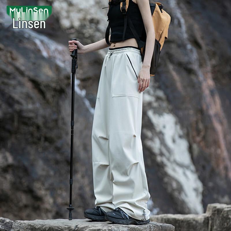 MULINSEN Women's Windproof Fleece-Lined Hiking Cargo Pants