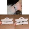 Geometric Zircon Square Adjustable Bracelet For Women With Elegant Jewelry Style
