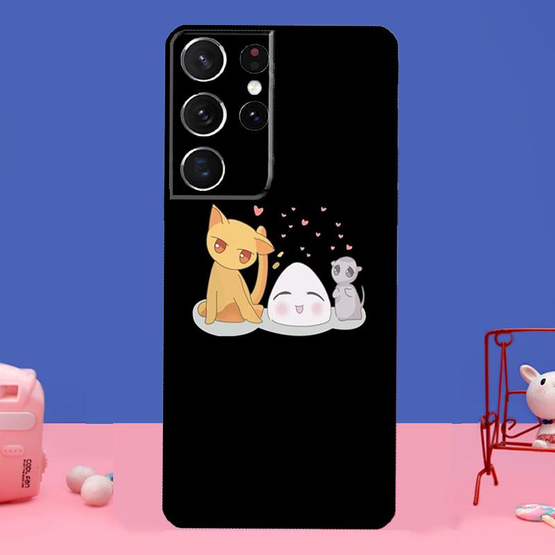 

Чехол для телефона Samsung Galaxy S22 S21 Note 20 Ultra Note 10 S8 S9 S10 Plus S20 FE с изображением корзинки с аниме-фруктами Galaxy S10 5G