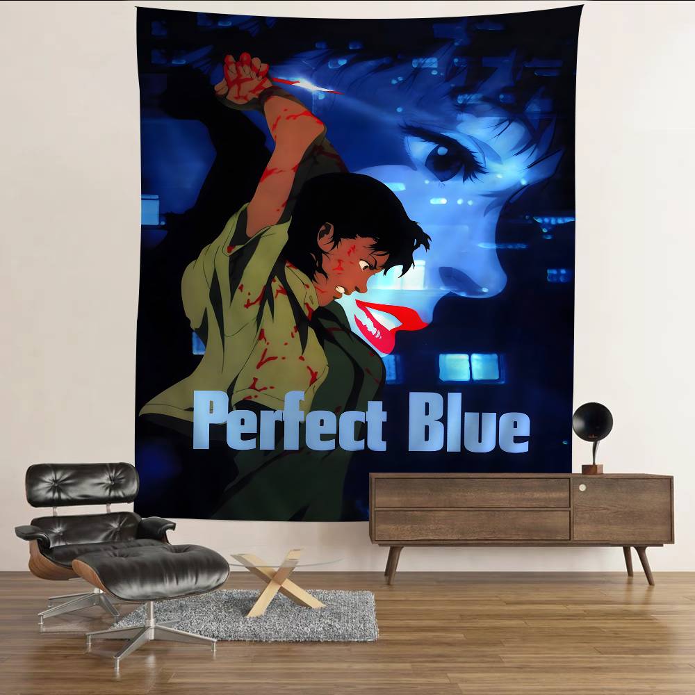 Anime Kon Satoshi Perfect Blue Anime Tapestry Indian Buddha Wall Decoration Witchcraft Bohemian Hippie Wall Hanging Sheets