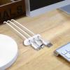 Cable Holder Clip Cable Management Organizer Clips Silicone Adhesive Desk Cable Clip For USB Charging Cable Mouse Line Holder