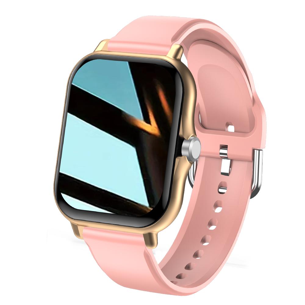 

Bluetooth Voice Call smartwatch for Men Women Voice Assistant Sports and Fitness Android iOS New Sale Watch Gift золотистый