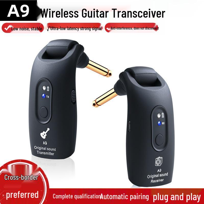 Kruiser A9 Wireless Audio Transceiver for Guitars, Electric Wind Instruments, and Bass Pickups