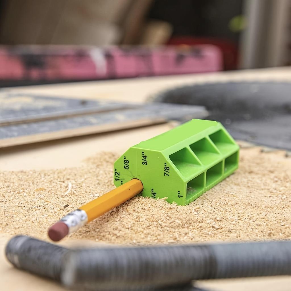 Feine Spitze Linkshänder Präzisions-Kunststoff Horizontal-Linienmarkierer - Designwerkzeug zum Messen und Layouten