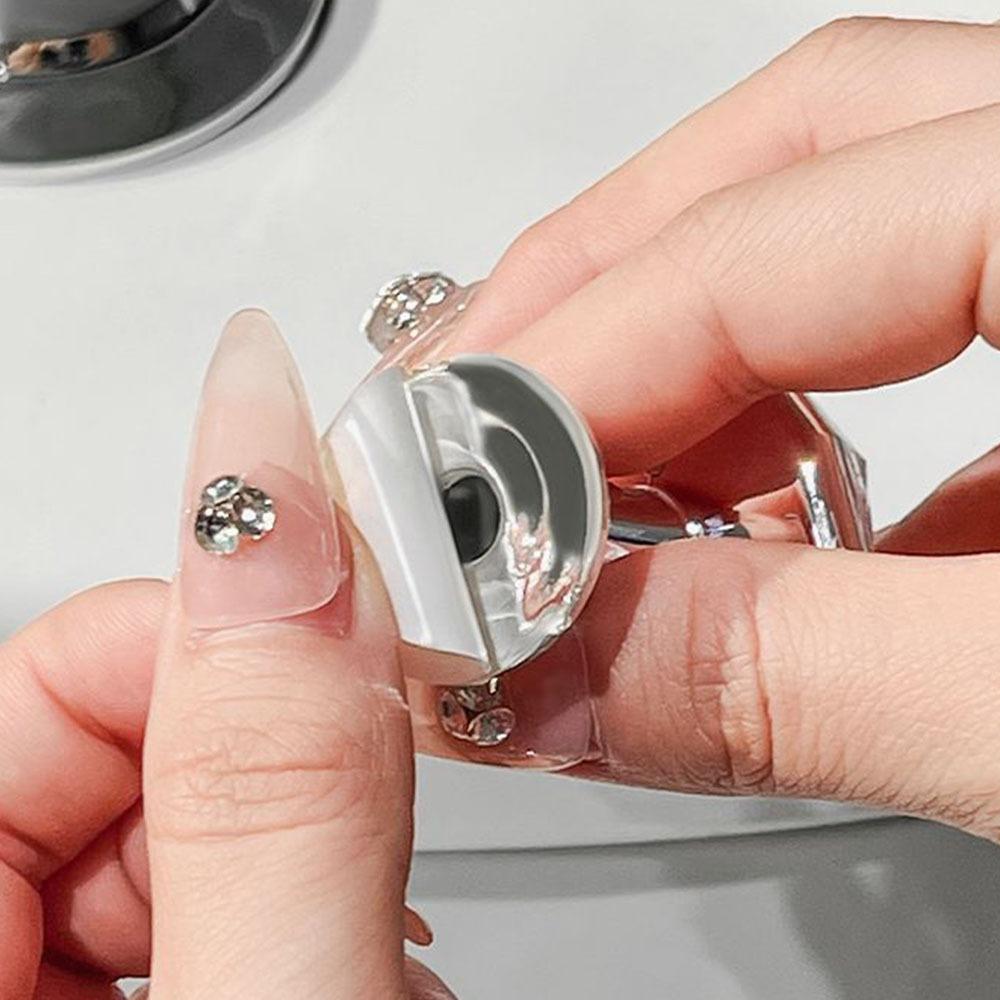 Plastic Heart Shaped Toilet Tank Button Universal Cabinet Drawer Knob Furniture Handle Toilet