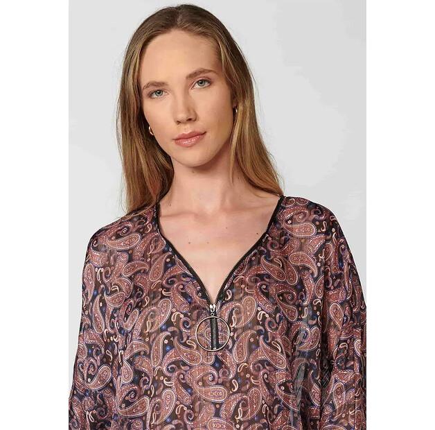 Koroshi 2322BL11 bluză cu mânecă lungă