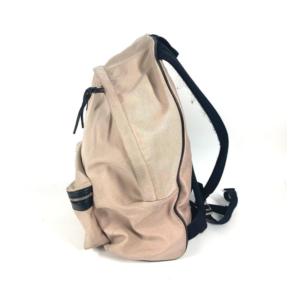 SAINT LAURENT PARIS 326865 logo bag Backpack Pink BeigeBased/Black