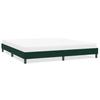 Bed Frame Without Mattress Dark Green 200 X 220 Cm Velvet