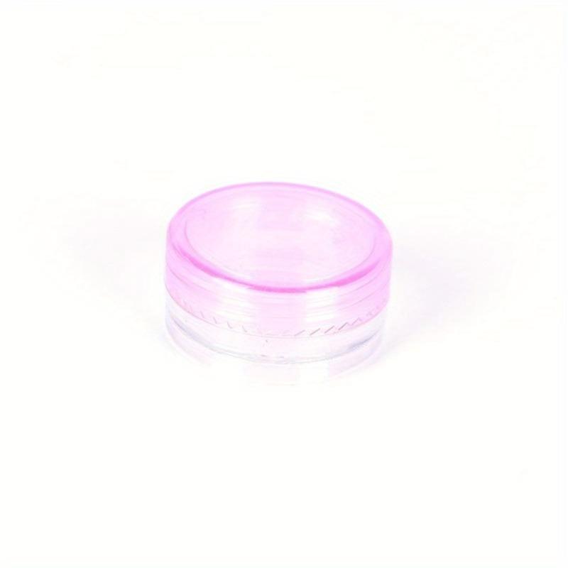 50pcs of 3g PS Frost Bottle Gold Powder Bottle Small Eye Shadow Bottle Plastic Cosmetic Packaging Box