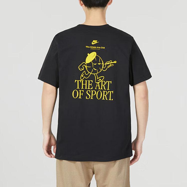 New Nike T Shirts Men Black FB9799-010