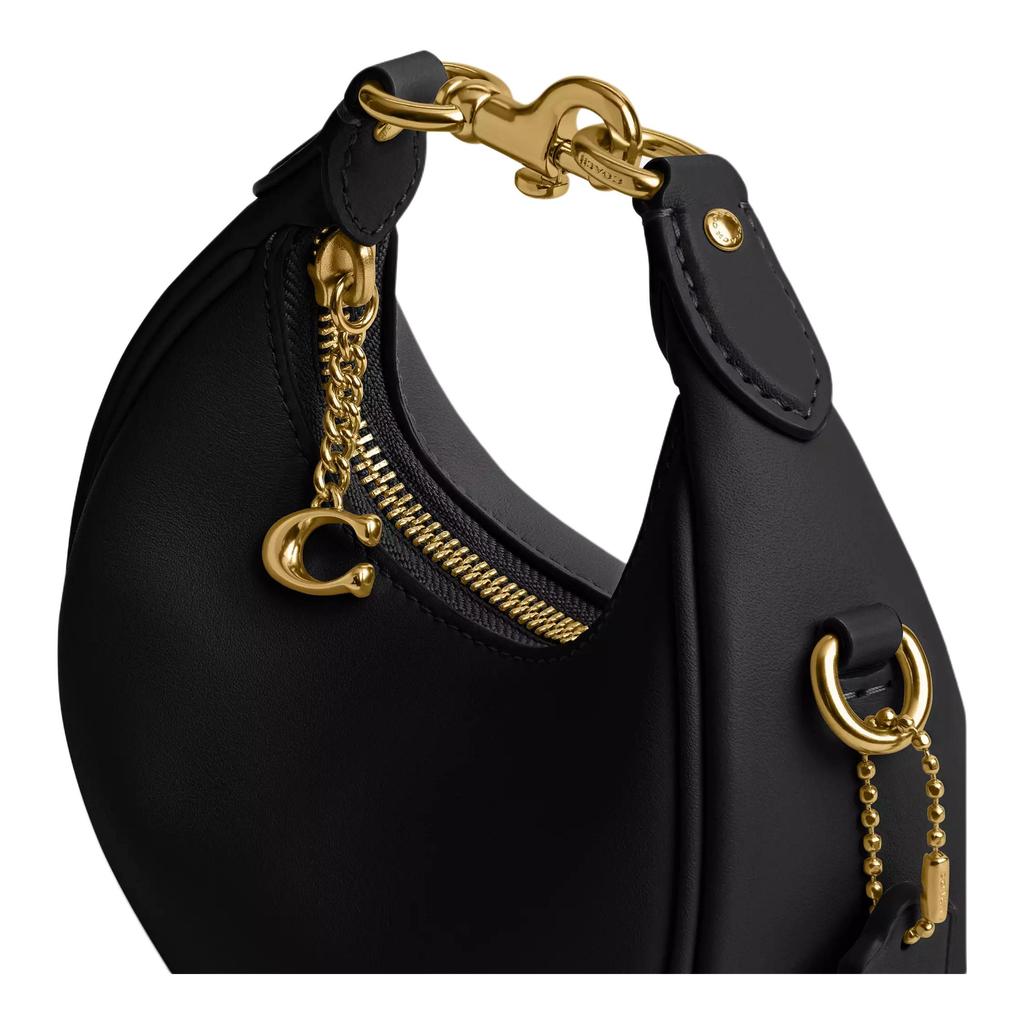 Coach Jonie 15 Classic Logo Leather Shoulder Crossbody Mini Bag Women Handbags Black CR508-B4BK