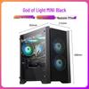 SAMA God of Light Mini White mATX240 Case with Transparent Side Panel