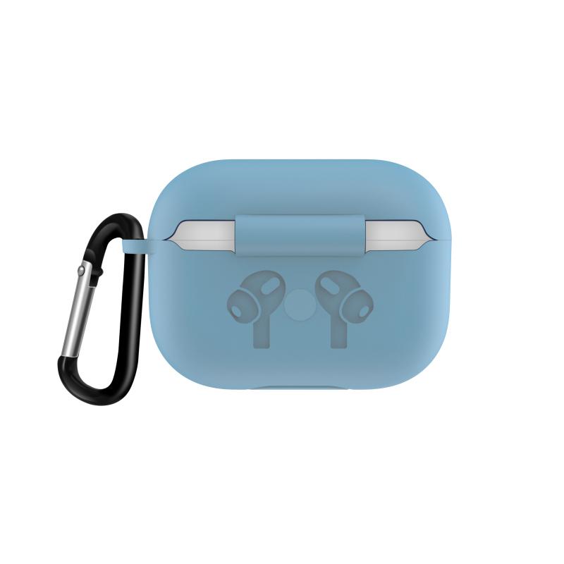 Bluetooth-compatible Earphone  Protective  Cover Solid Color Wireless Headset Shell For Airpods Pro