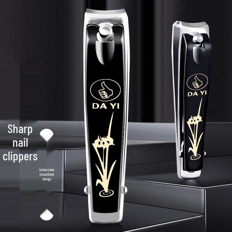 

Compact Freshman Black Nail Clippers - Single Boxed Manicure Tool