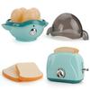 Mini Simulation Kitchen Appliance Toy Set Realistic Pretend Play Kitchen Playset Educational Interactive Toy for Toddlers Gifts