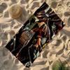 2pac Customize Text Beach Towel Super Soft & Absorbent Suitable for Sports Travel Swimming Yoga Bathroom Beach And Pool