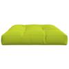 Pallet Cushion Neon Green 120x80x12 Cm Fabric