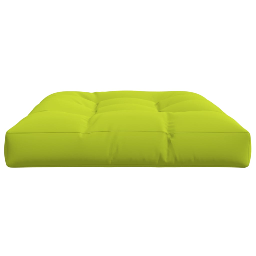 Pallet Cushion Neon Green 120x80x12 Cm Fabric